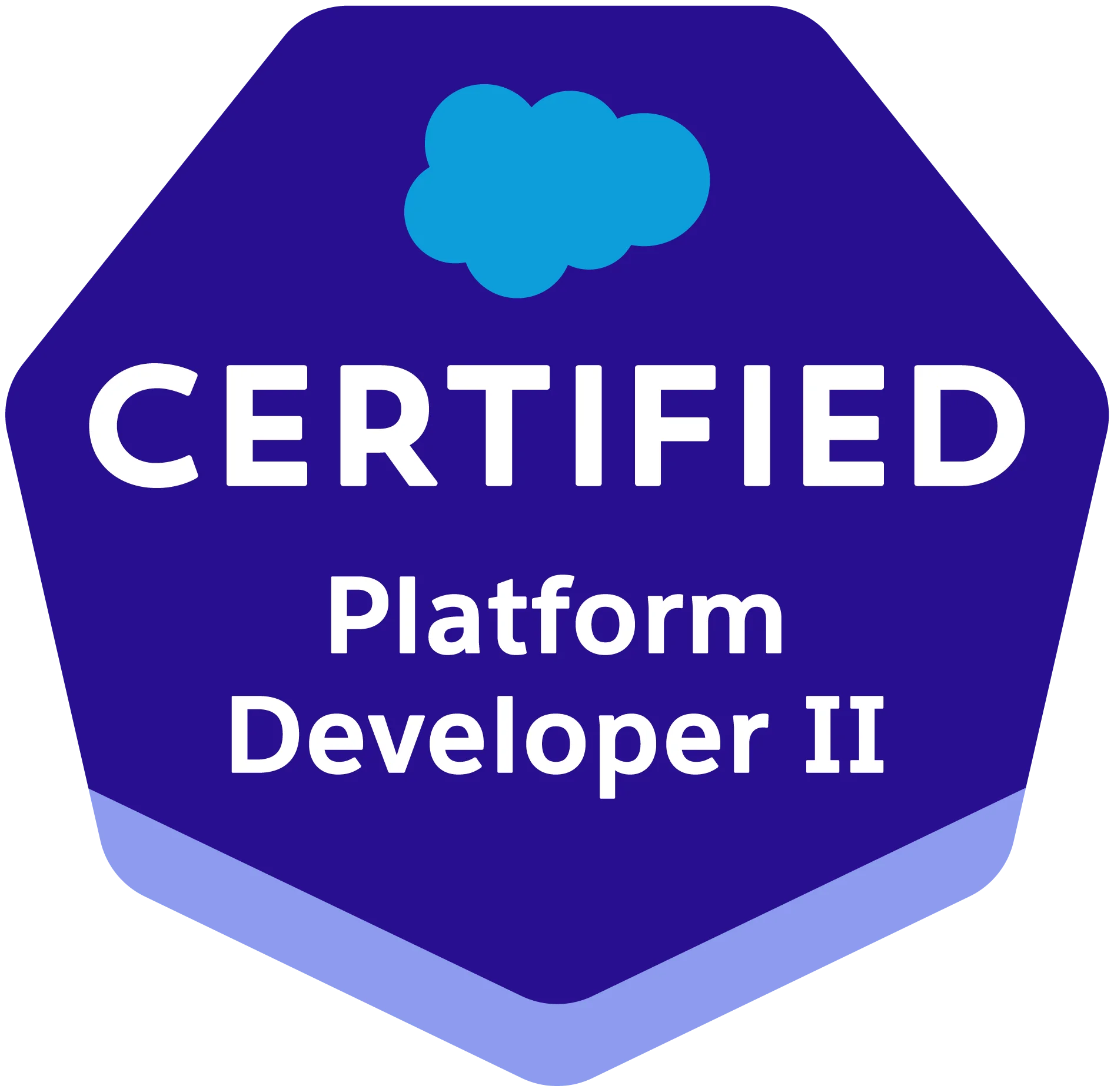 Salesforce Certified Platform Developer II certification badge